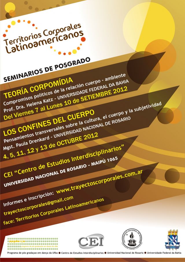 Seminarios de posgrado: territorios corporales latinoamericanos